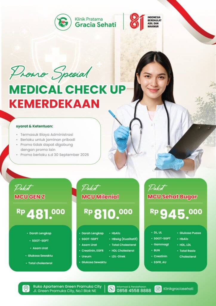 Promo Medical Check Up Kemerdekaan
