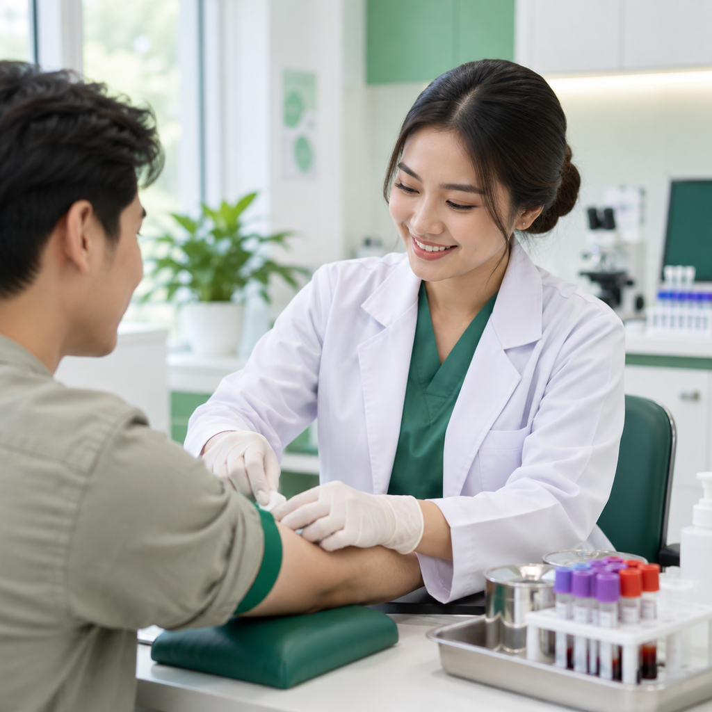 Pemeriksaan laboratorium di Jakarta Pusat di Klinik Pratama Gracia Sehati